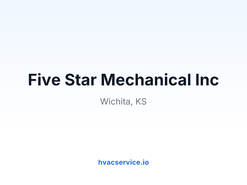 Five Star Mechanical Inc