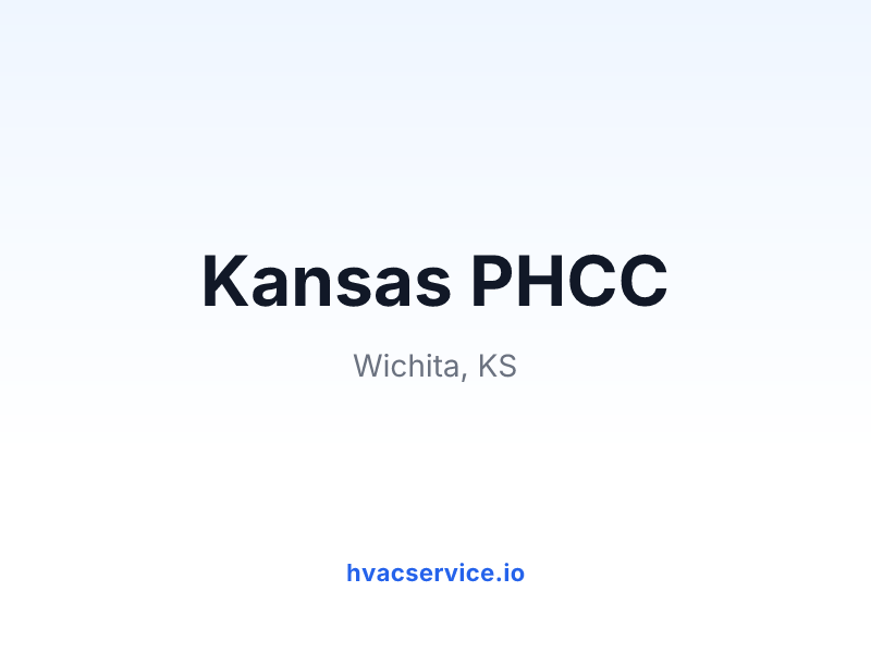 Kansas PHCC