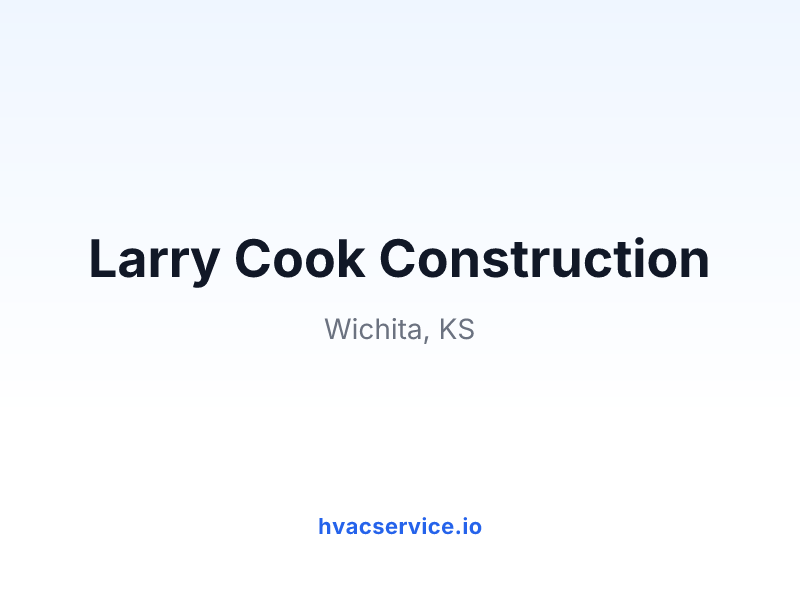 Larry Cook Construction