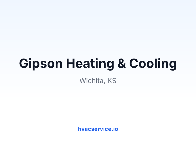 Gipson Heating & Cooling