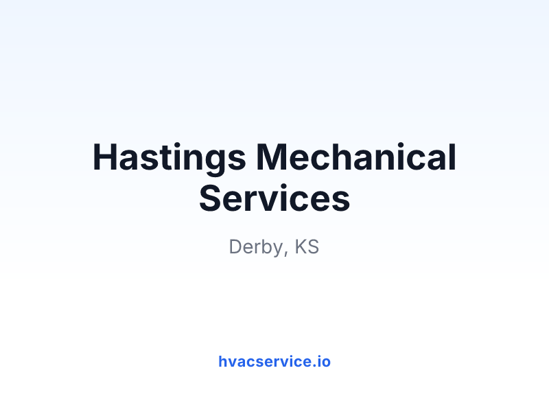 Hastings Mechanical Services