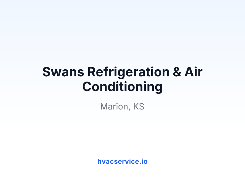 Swans Refrigeration & Air Conditioning
