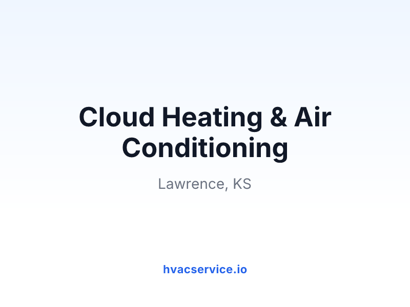 Cloud Heating & Air Conditioning