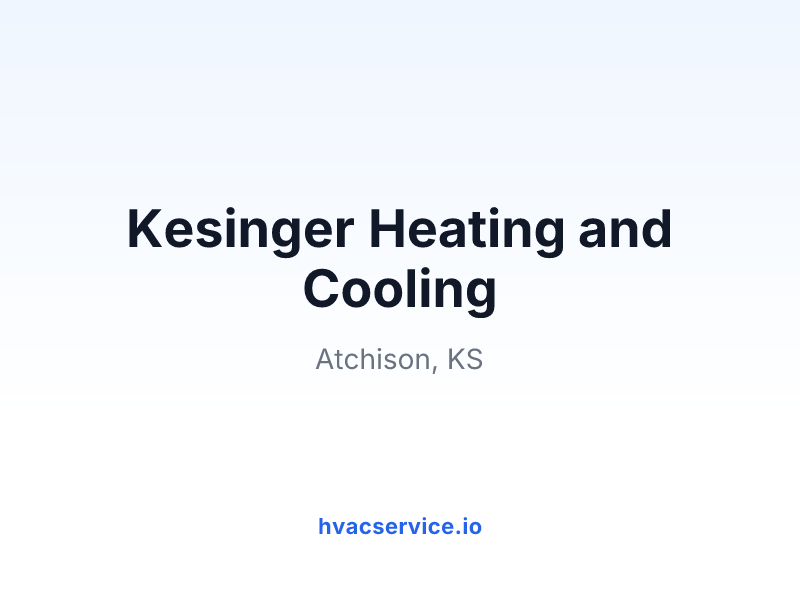 Kesinger Heating and Cooling