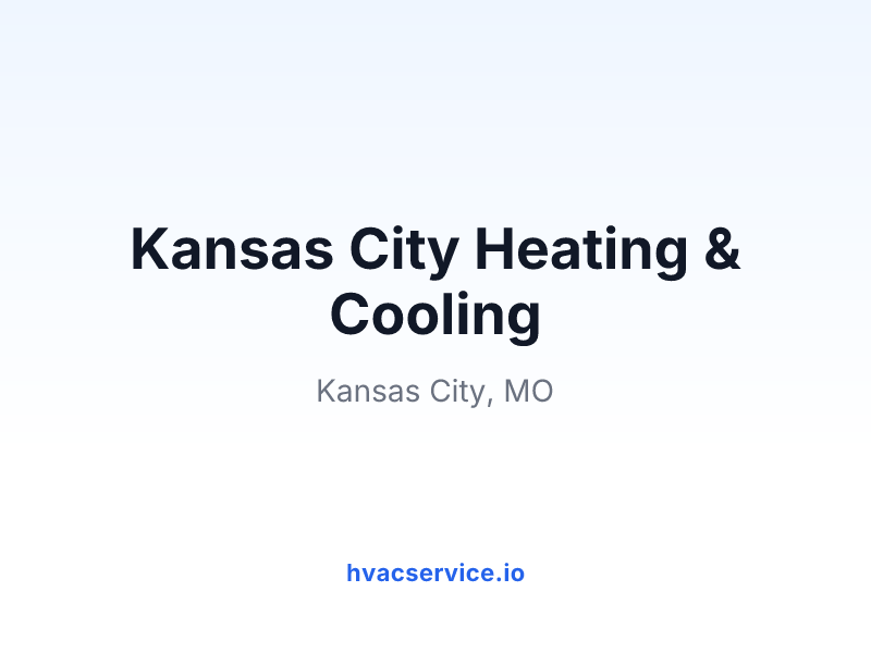 Kansas City Heating & Cooling