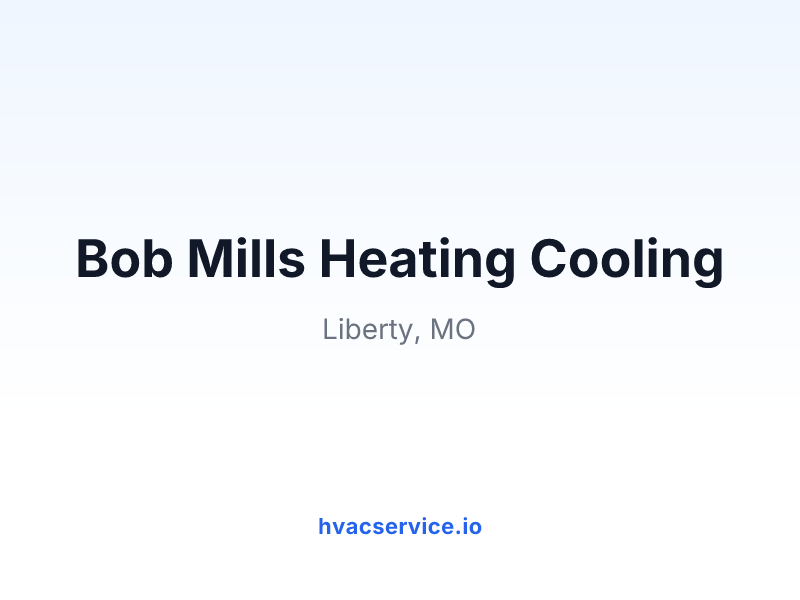 Bob Mills Heating Cooling