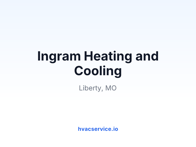 Ingram Heating and Cooling