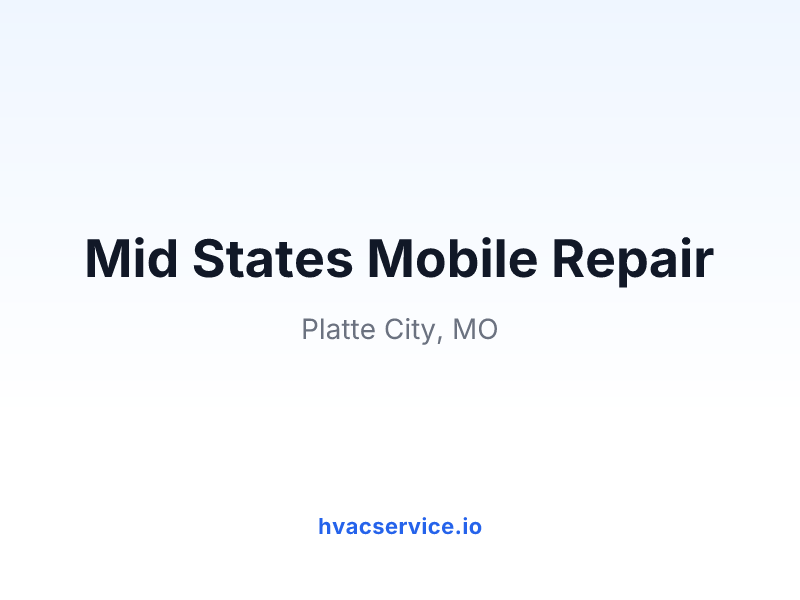 Mid States Mobile Repair