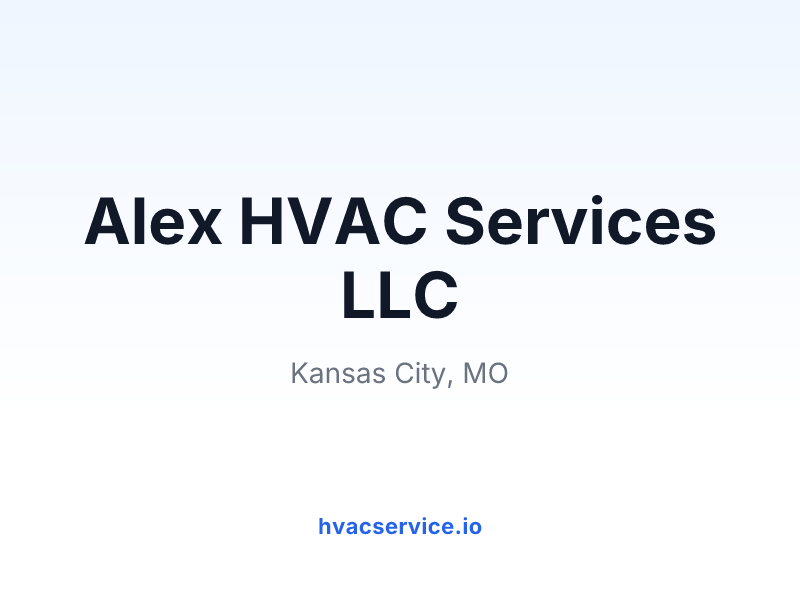 Alex HVAC Services LLC