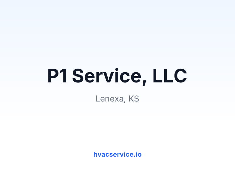 P1 Service, LLC