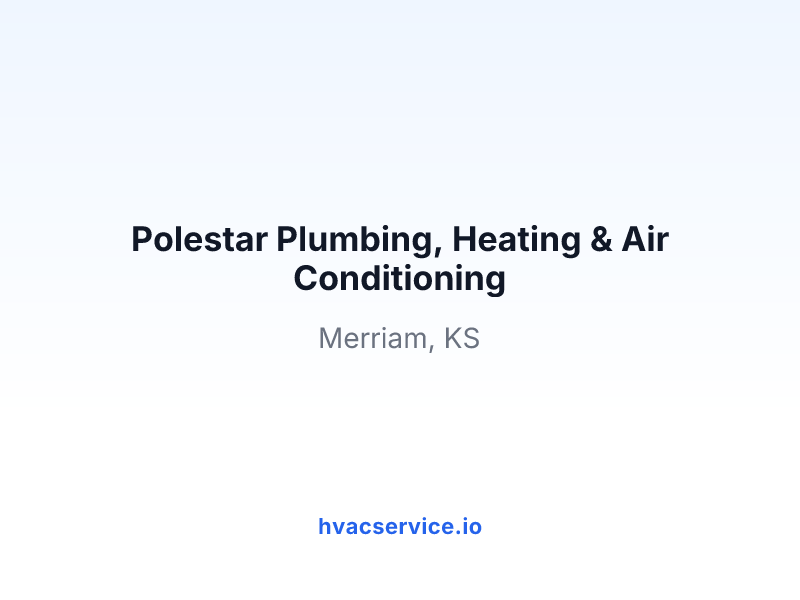 Polestar Plumbing, Heating & Air Conditioning