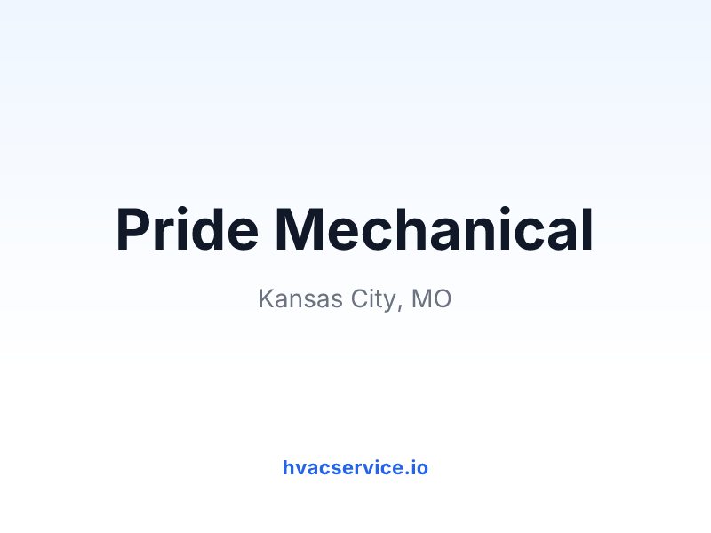 Pride Mechanical