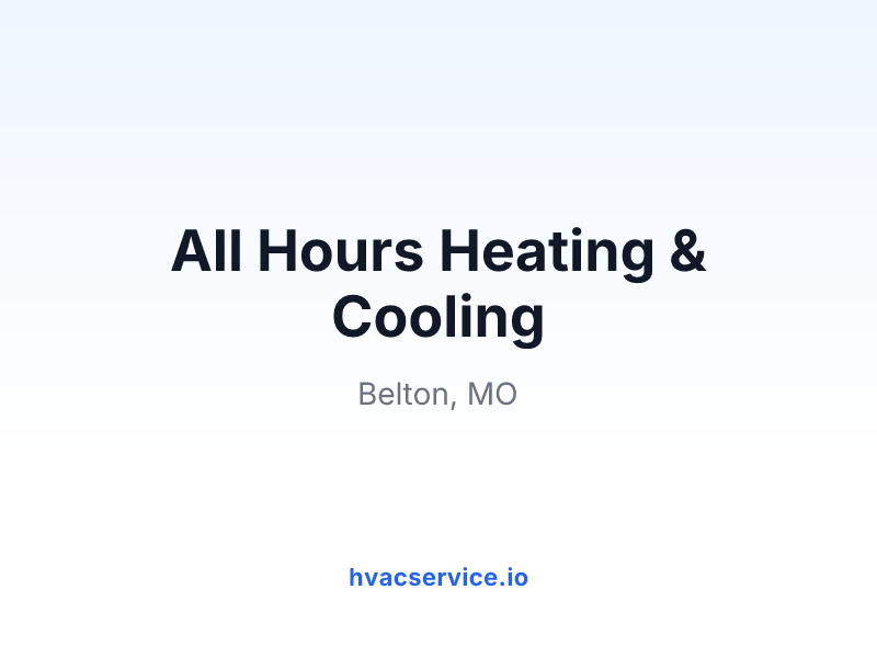 All Hours Heating & Cooling