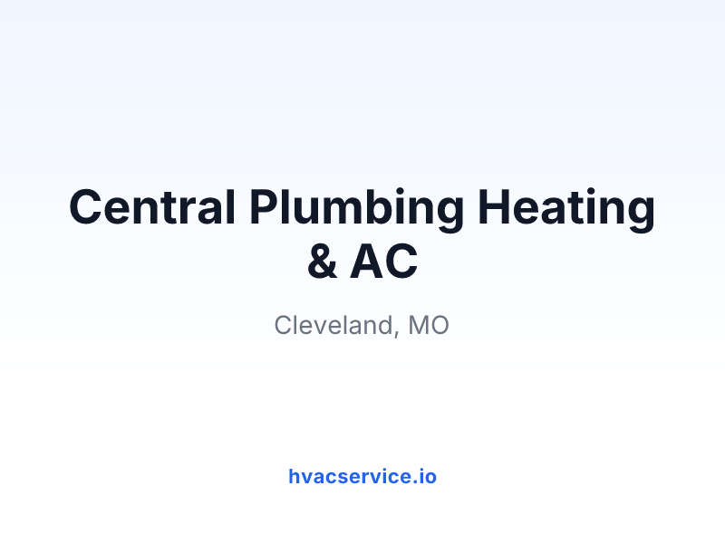 Central Plumbing Heating & AC
