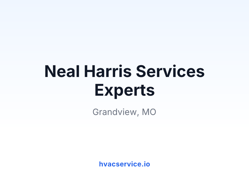 Neal Harris Services Experts