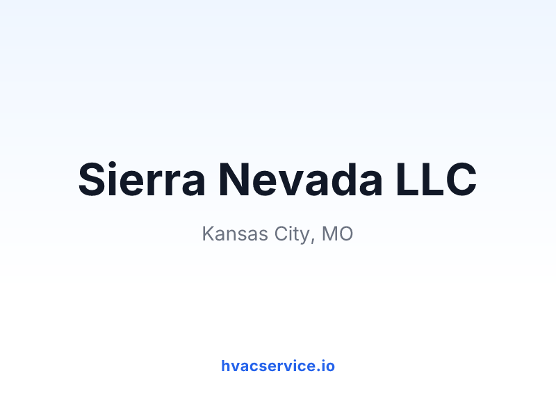 Sierra Nevada LLC