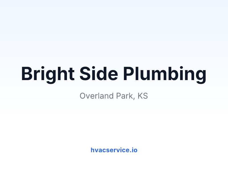 Bright Side Plumbing