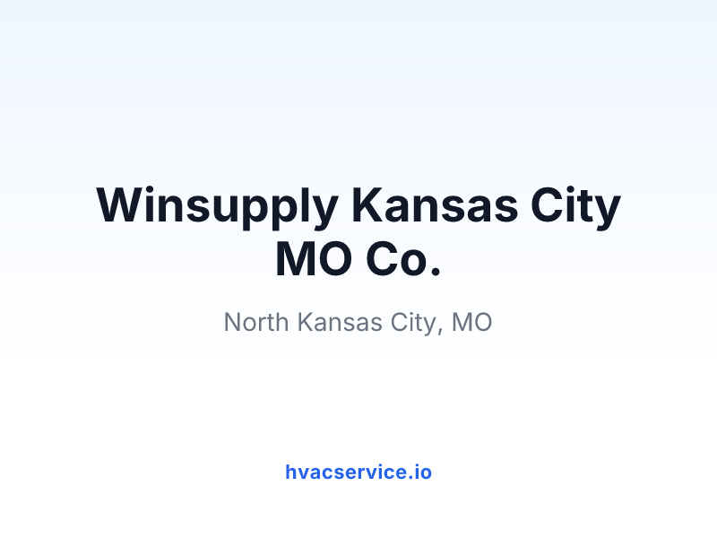 Winsupply Kansas City MO Co.