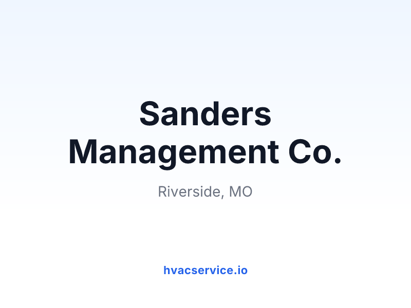 Sanders Management Co.