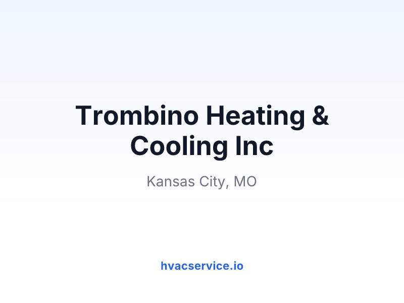 Trombino Heating & Cooling Inc