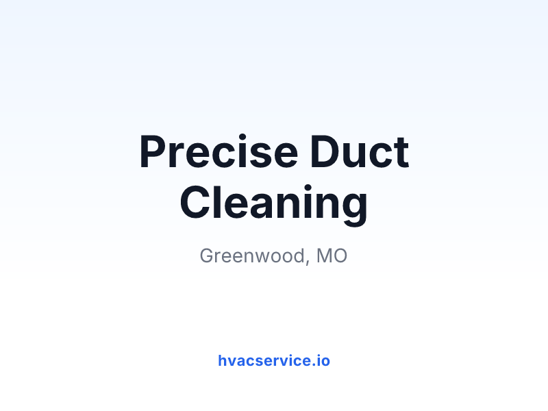 Precise Duct Cleaning
