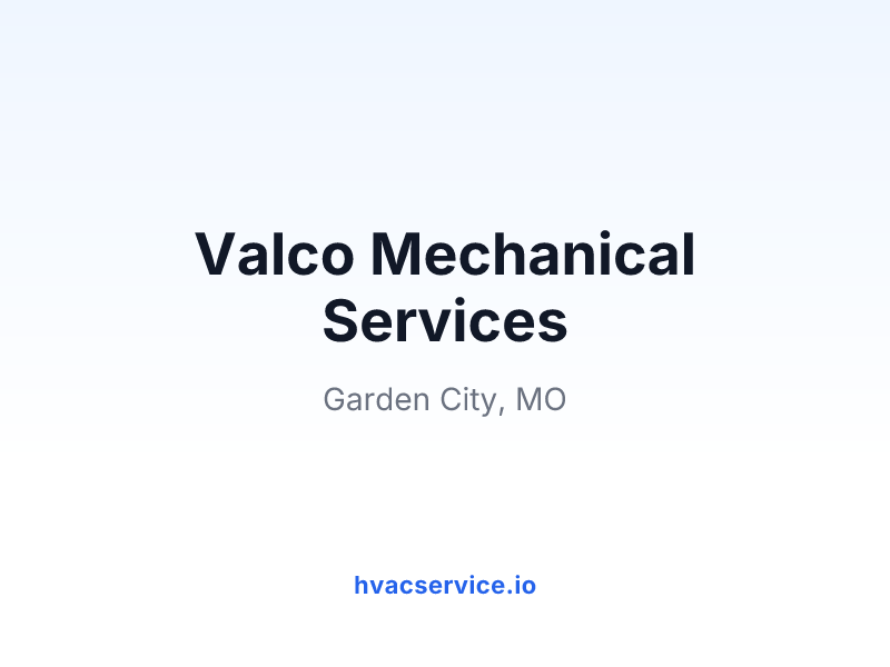 Valco Mechanical Services