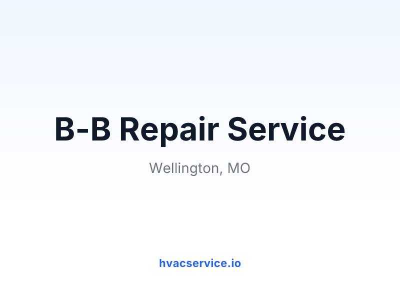 B-B Repair Service