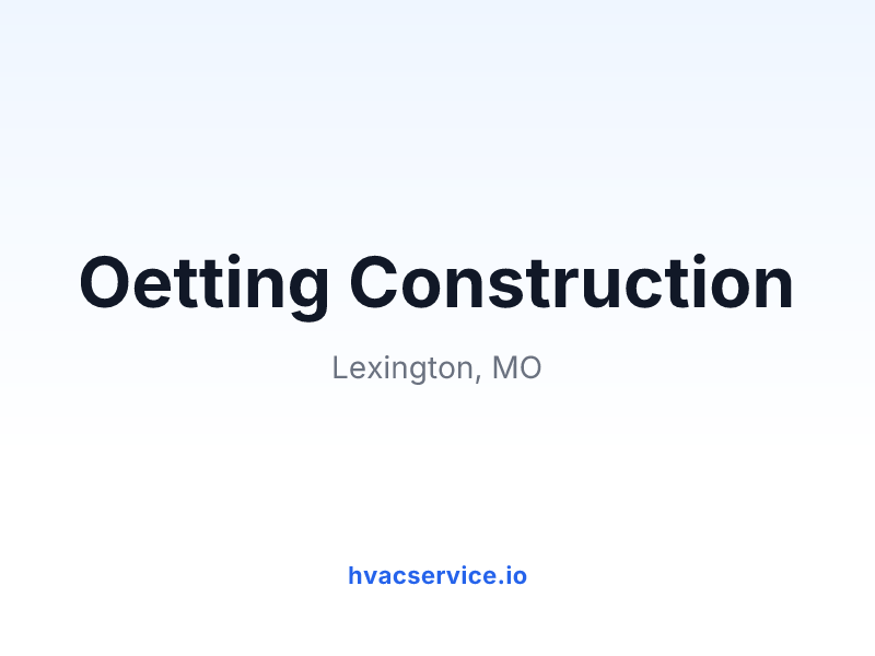 Oetting Construction