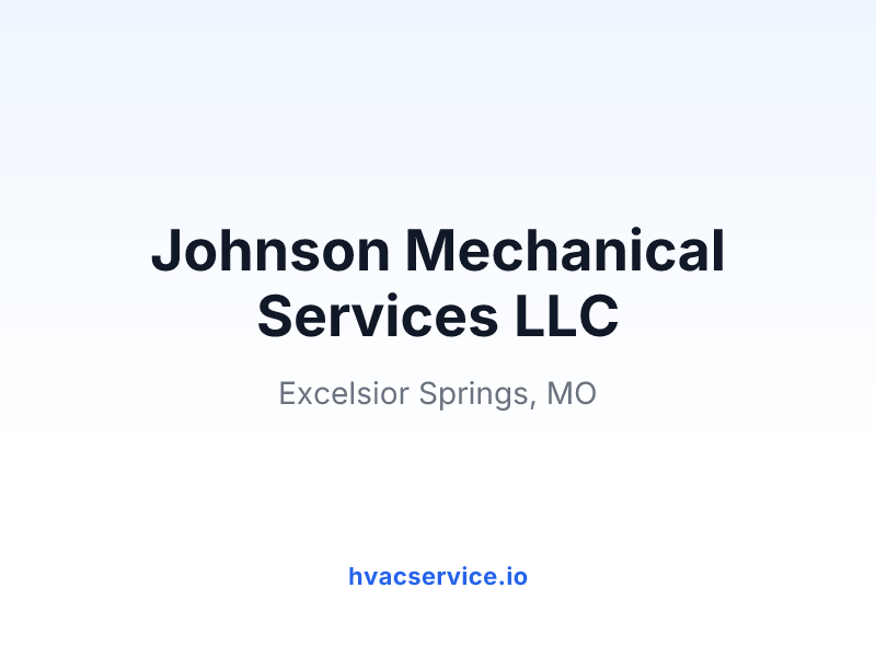 Johnson Mechanical Services LLC