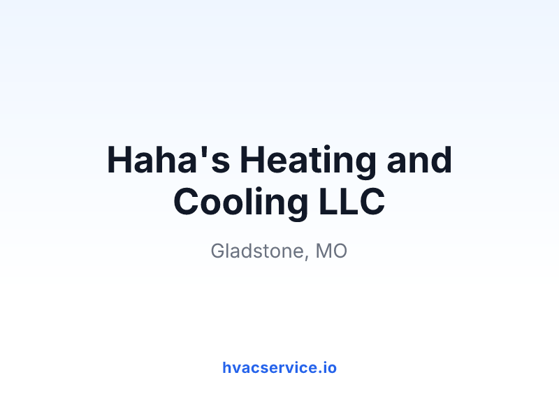 Haha's Heating and Cooling