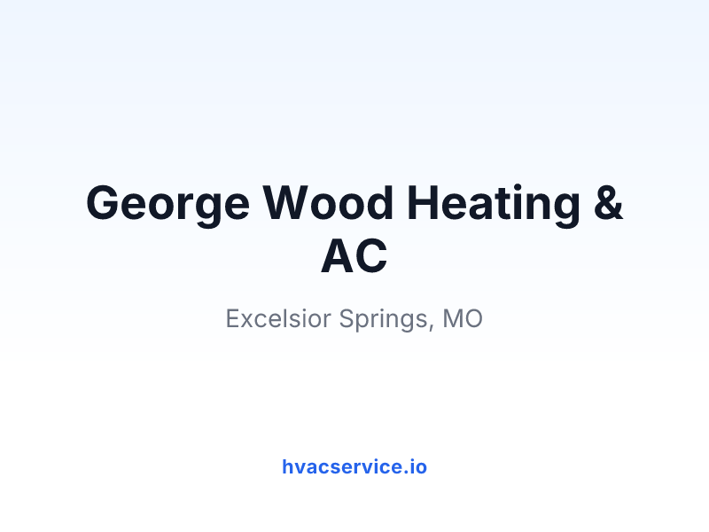 George Wood Heating & AC