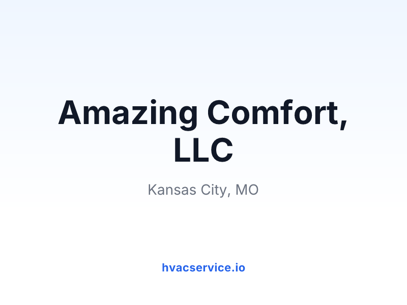 Amazing Comfort, LLC