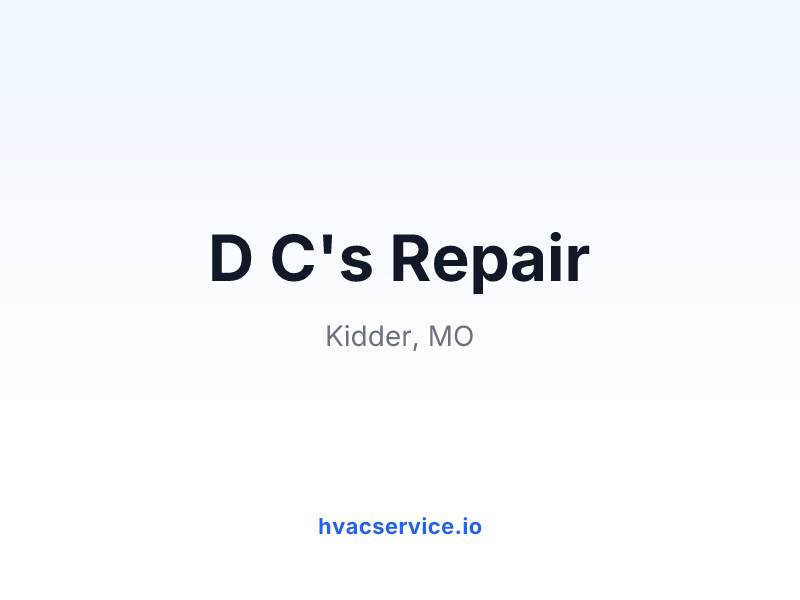 D C's Repair