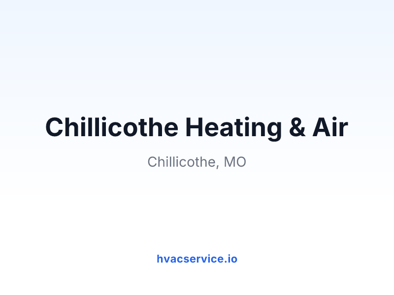 Chillicothe Heating & Air