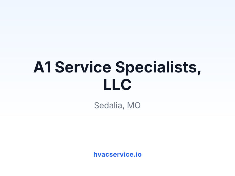 A1 Service Specialists, LLC