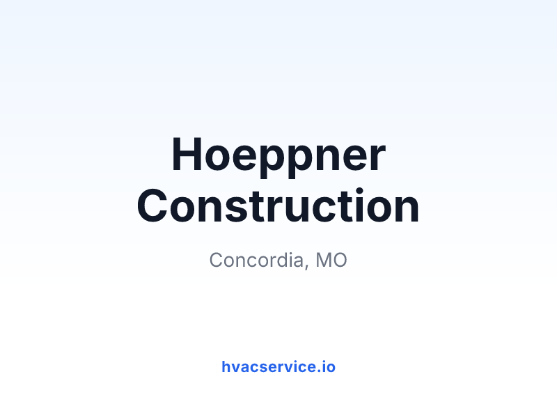 Hoeppner Construction