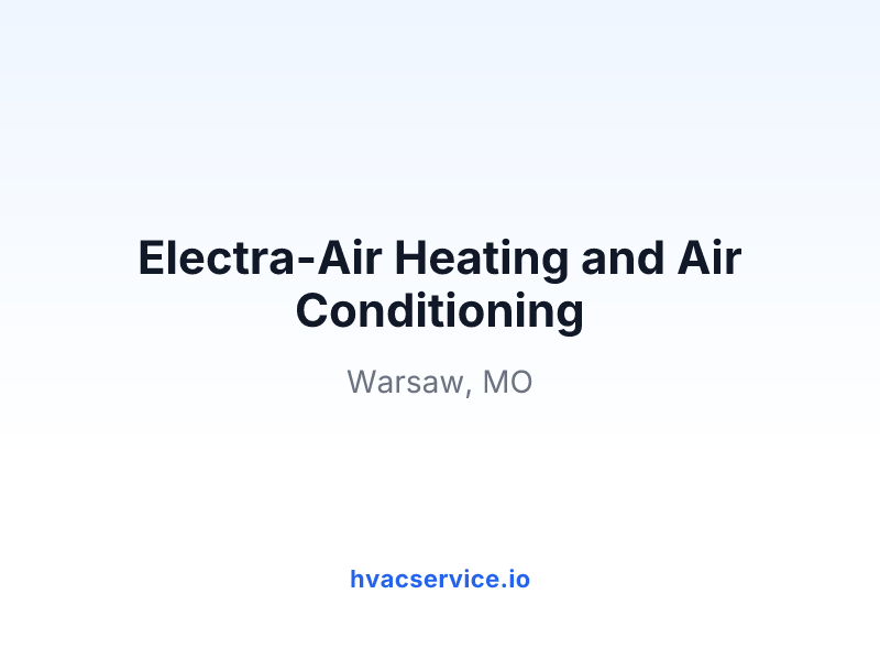 Electra-Air Heating and Air Conditioning
