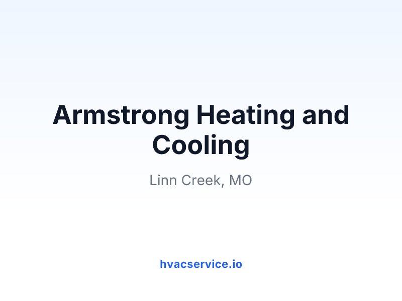 Armstrong Heating and Cooling