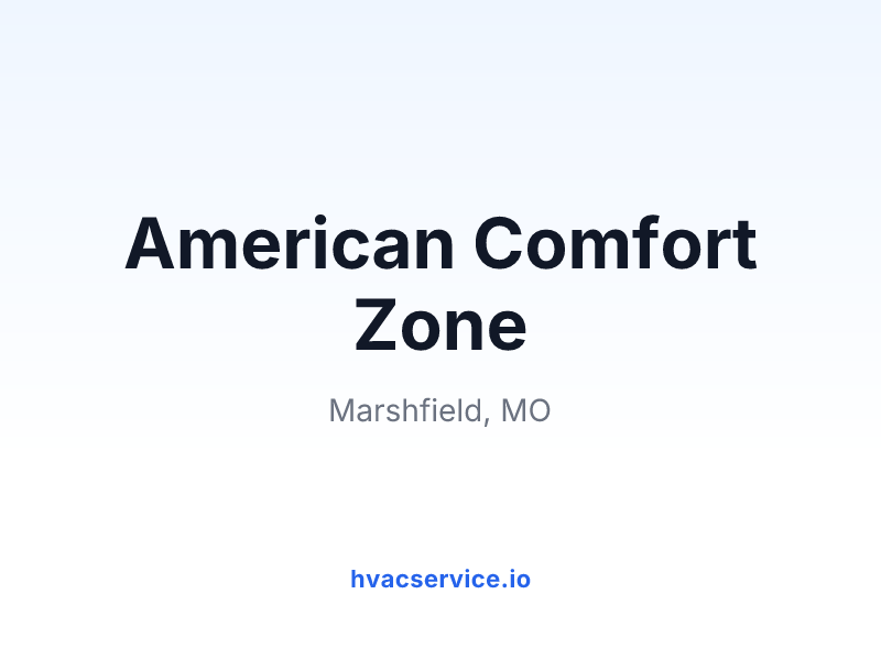 American Comfort Zone