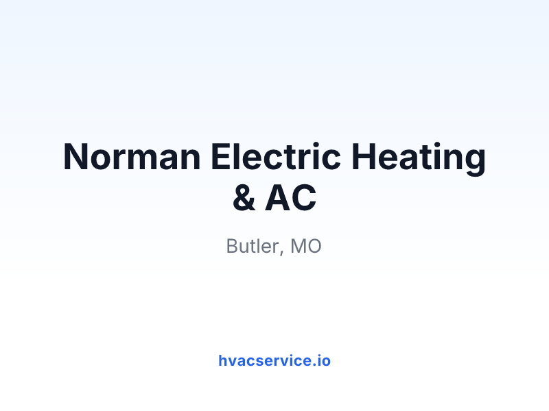 Norman Electric Heating & AC