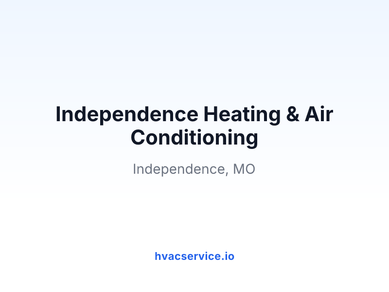 Independence Heating & Air Conditioning