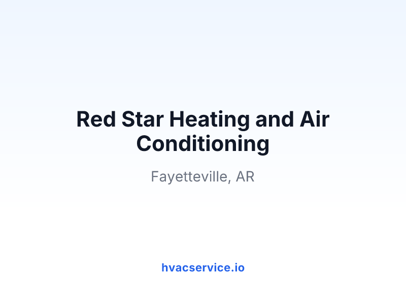 Red Star Heating and Air Conditioning
