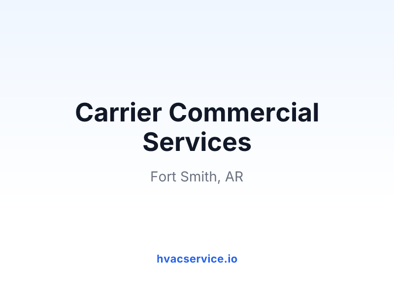 Carrier Commercial Services