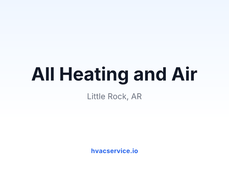 All Heating and Air