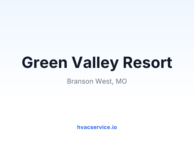 Green Valley Resort