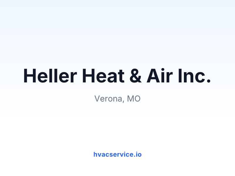 Heller Heat & Air Inc.