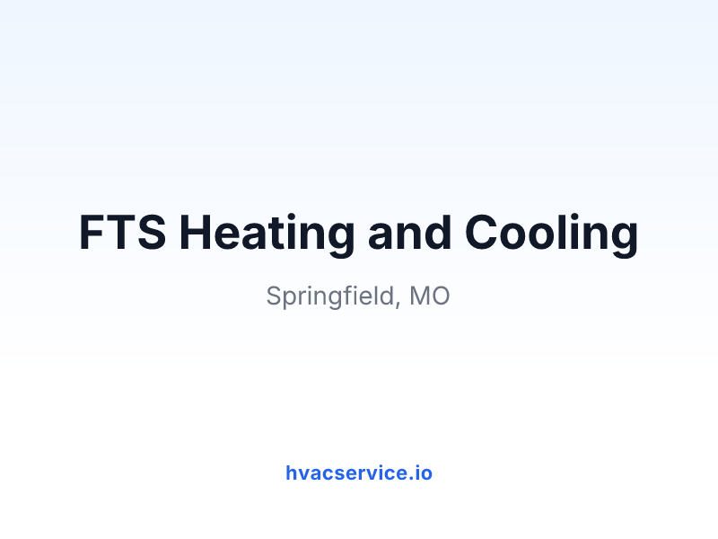 FTS Heating and Cooling