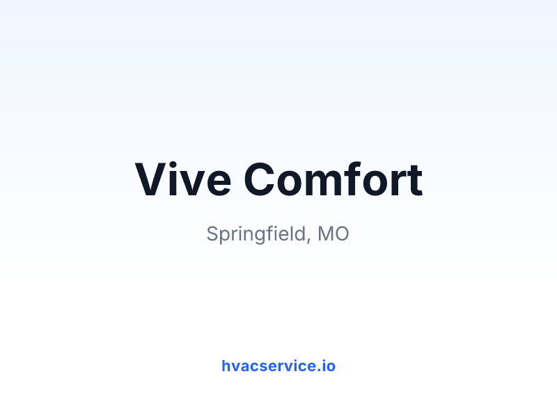 Vive Comfort