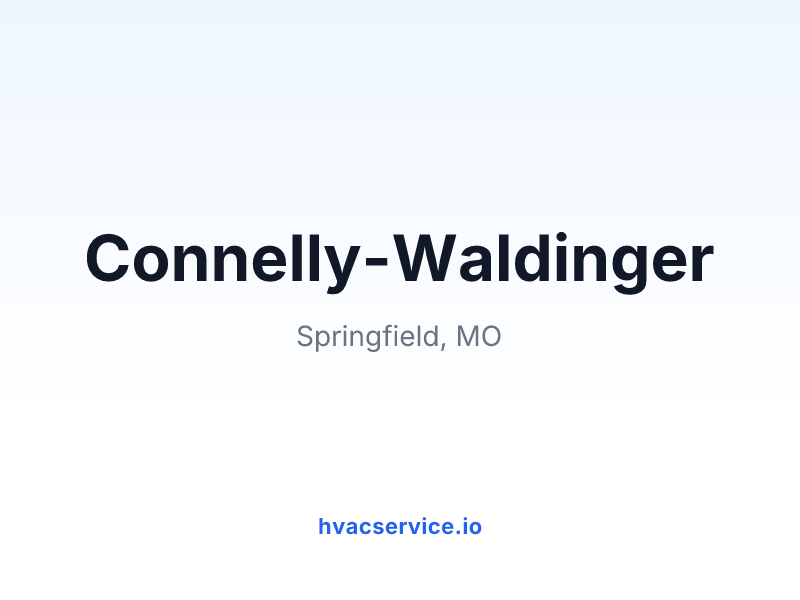 Connelly-Waldinger