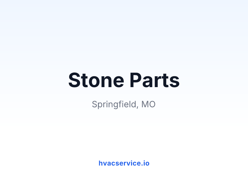 Stone Parts South